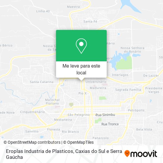 Eroplas Industria de Plasticos mapa