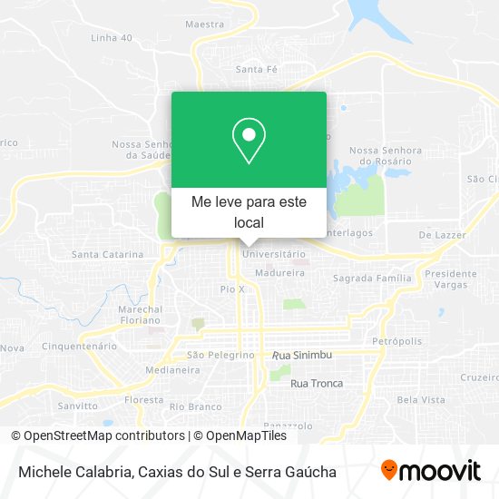 Michele Calabria mapa