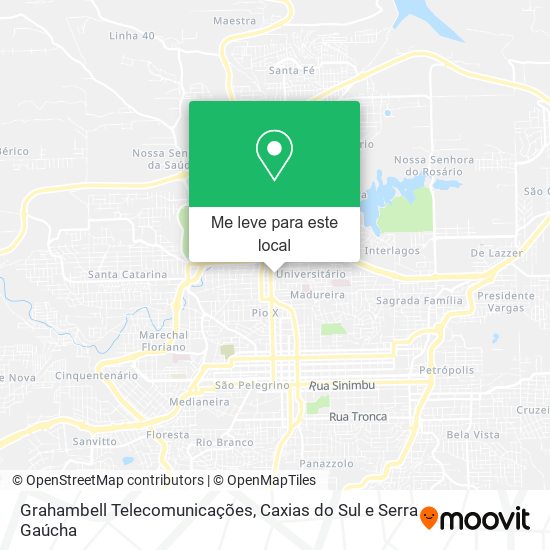 Grahambell Telecomunicações mapa