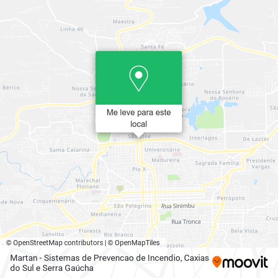 Martan - Sistemas de Prevencao de Incendio mapa