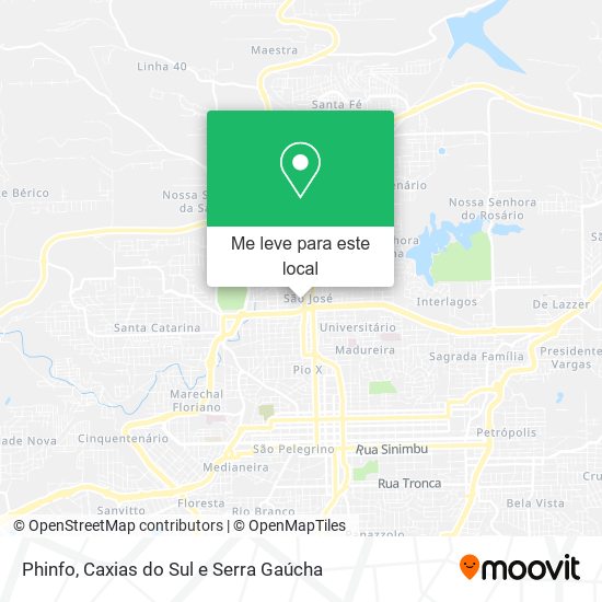 Phinfo mapa