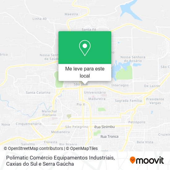 Polimatic Comércio Equipamentos Industriais mapa