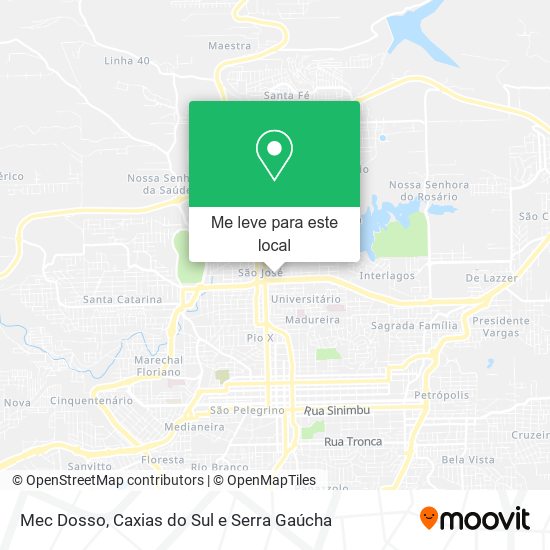 Mec Dosso mapa