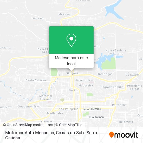 Motorcar Auto Mecanica mapa