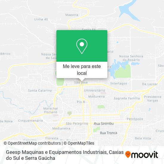 Geesp Maquinas e Equipamentos Industriais mapa