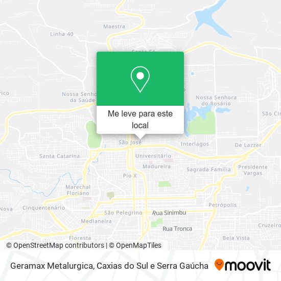 Geramax Metalurgica mapa
