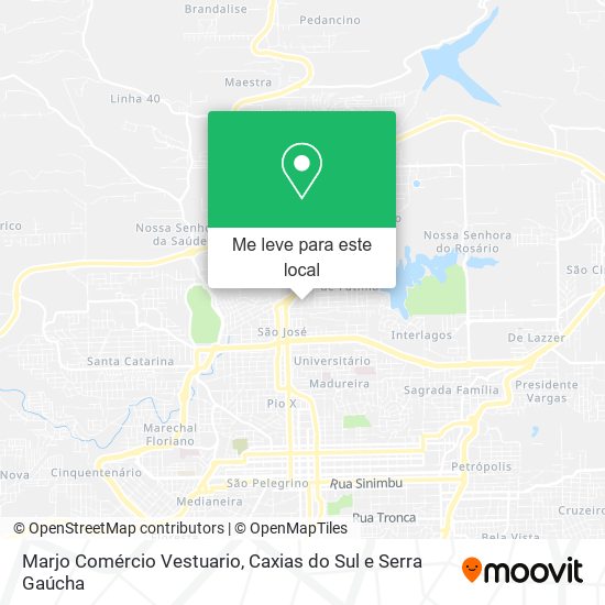 Marjo Comércio Vestuario mapa