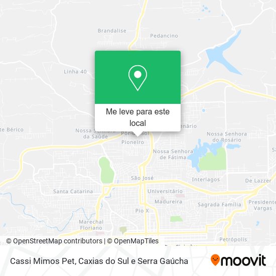 Cassi Mimos Pet mapa