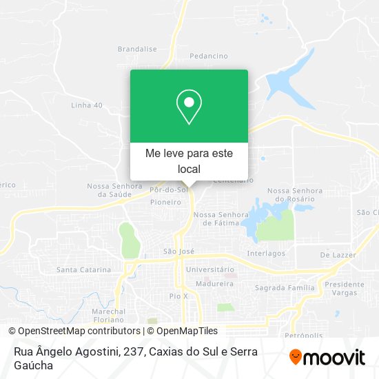 Rua Ângelo Agostini, 237 mapa