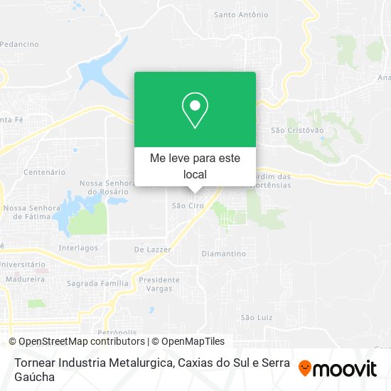 Tornear Industria Metalurgica mapa