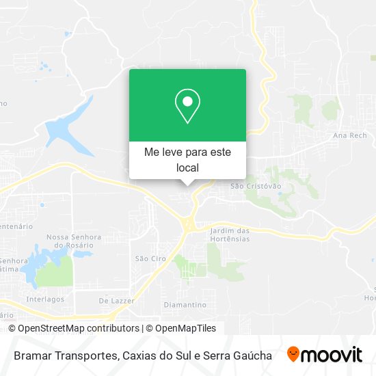 Bramar Transportes mapa