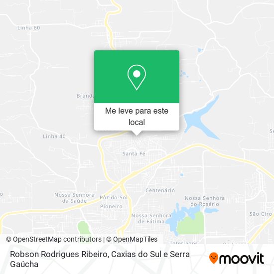Robson Rodrigues Ribeiro mapa