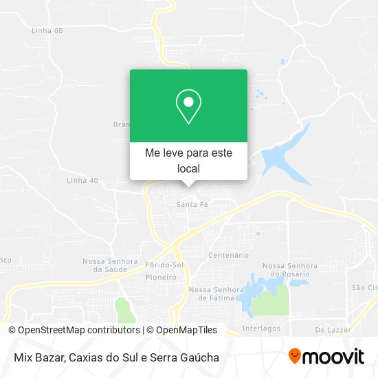 Mix Bazar mapa