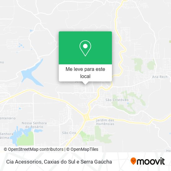 Cia Acessorios mapa