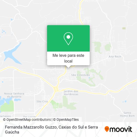 Fernanda Mazzarollo Guzzo mapa