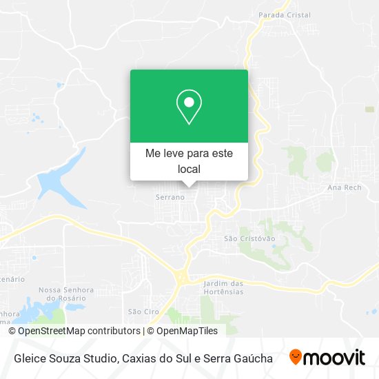 Gleice Souza Studio mapa