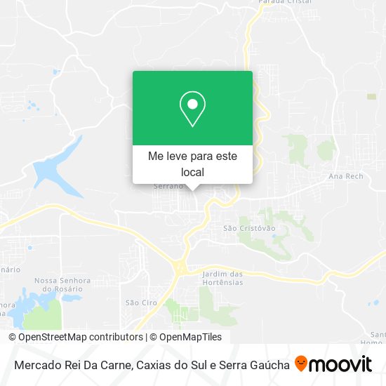Mercado Rei Da Carne mapa