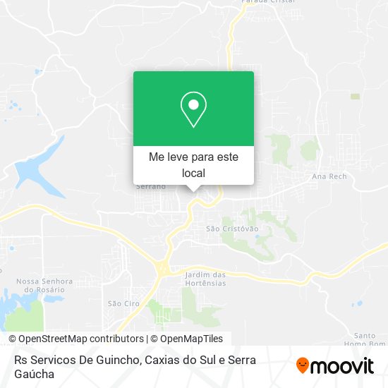 Rs Servicos De Guincho mapa