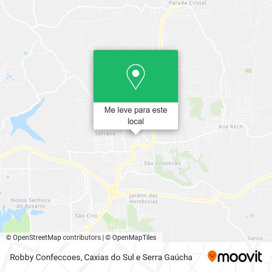 Robby Confeccoes mapa