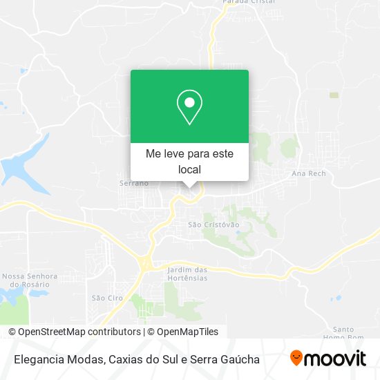 Elegancia Modas mapa