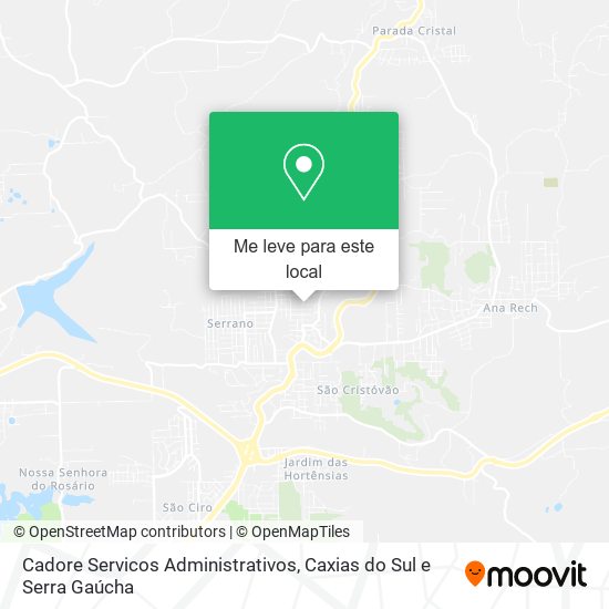 Cadore Servicos Administrativos mapa