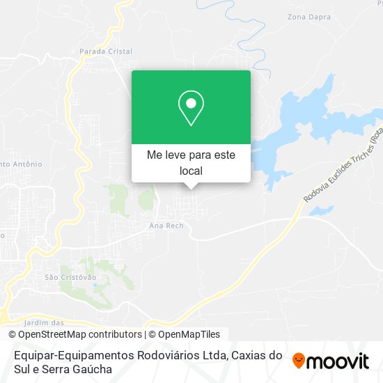 Equipar-Equipamentos Rodoviários Ltda mapa