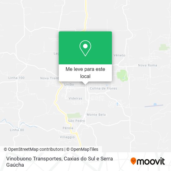 Vinobuono Transportes mapa