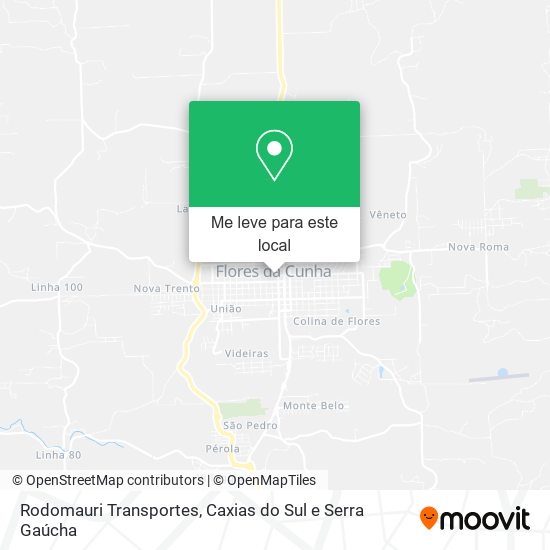 Rodomauri Transportes mapa