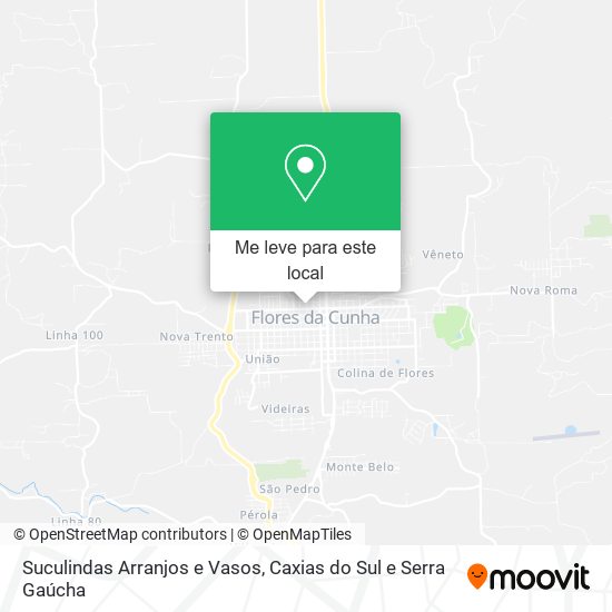 Suculindas Arranjos e Vasos mapa