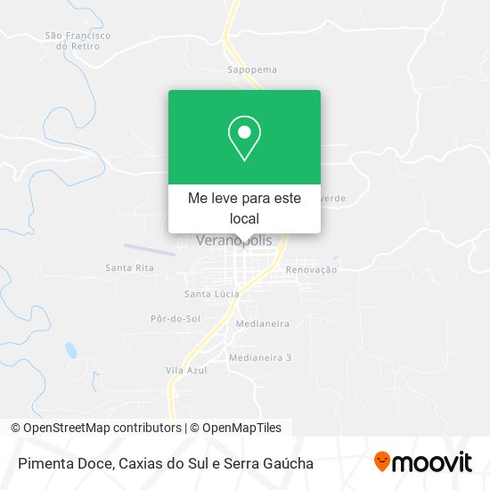 Pimenta Doce mapa