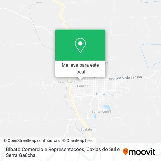 Bibato Comércio e Representações mapa