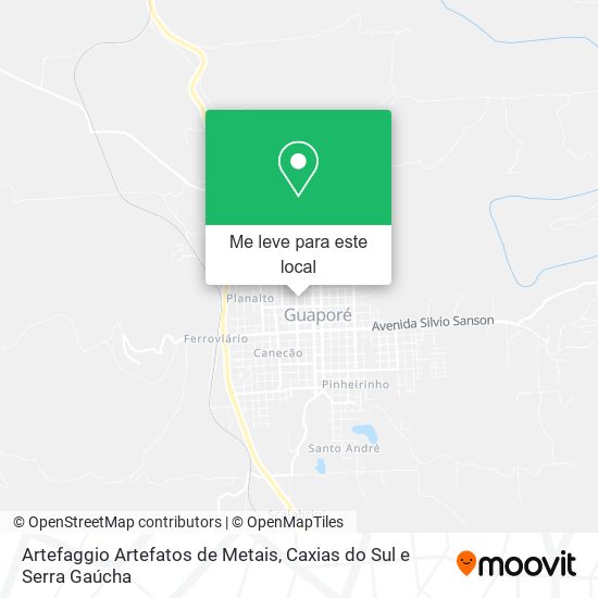Artefaggio Artefatos de Metais mapa