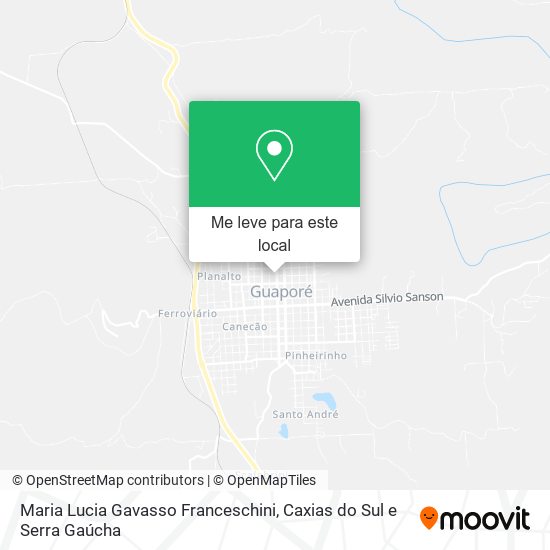 Maria Lucia Gavasso Franceschini mapa