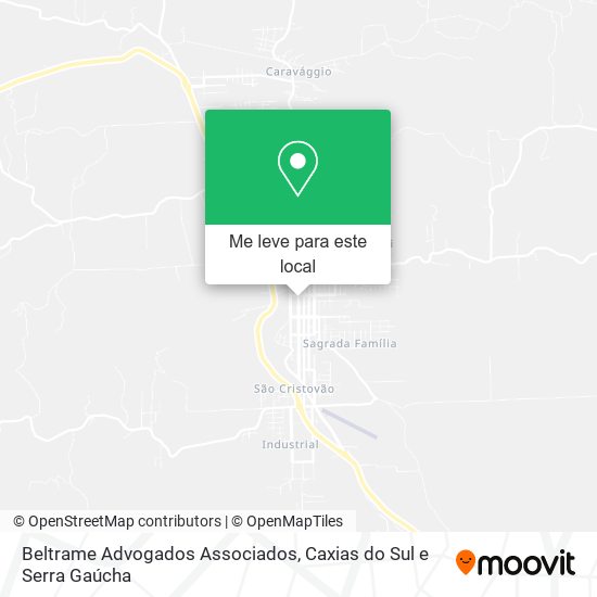 Beltrame Advogados Associados mapa