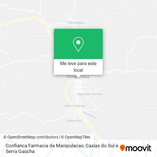 Confianca Farmacia de Manipulacao mapa