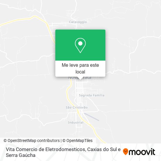 Vita Comercio de Eletrodomesticos mapa