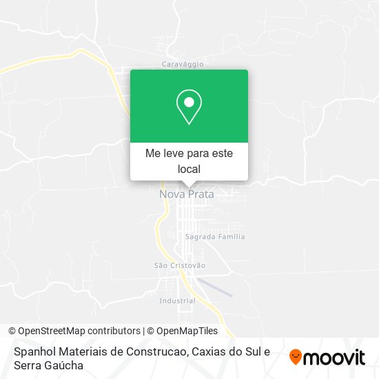 Spanhol Materiais de Construcao mapa
