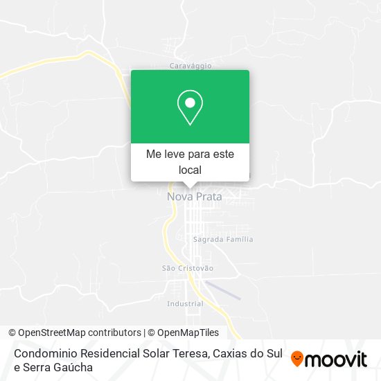 Condominio Residencial Solar Teresa mapa