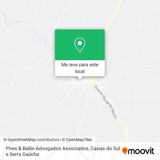 Pires & Bellin Advogados Associados mapa