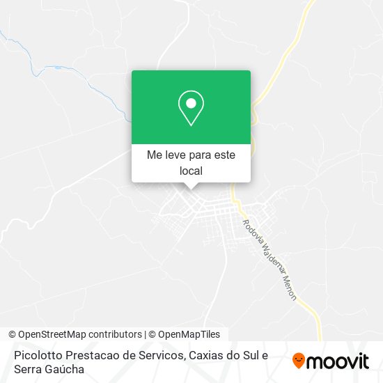 Picolotto Prestacao de Servicos mapa