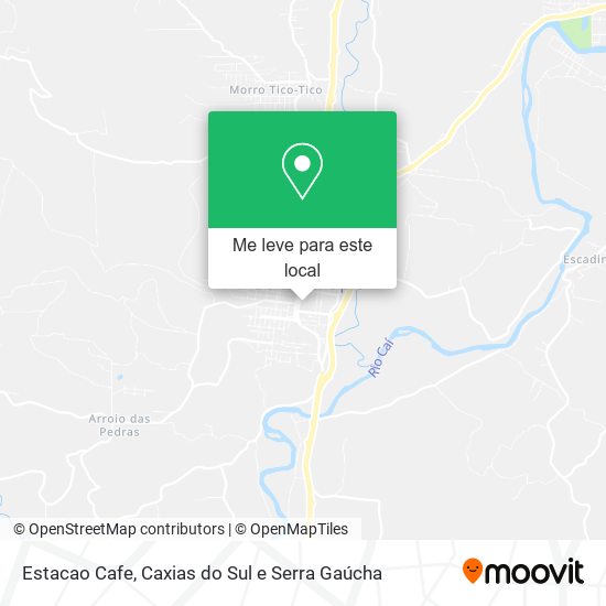 Estacao Cafe mapa