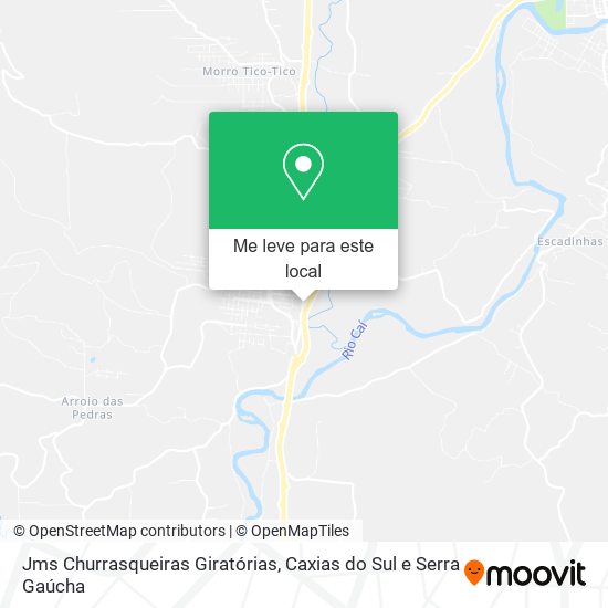 Jms Churrasqueiras Giratórias mapa