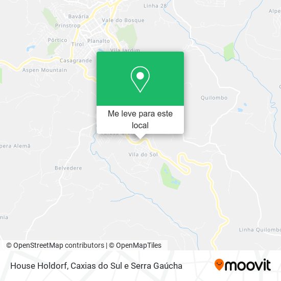 House Holdorf mapa