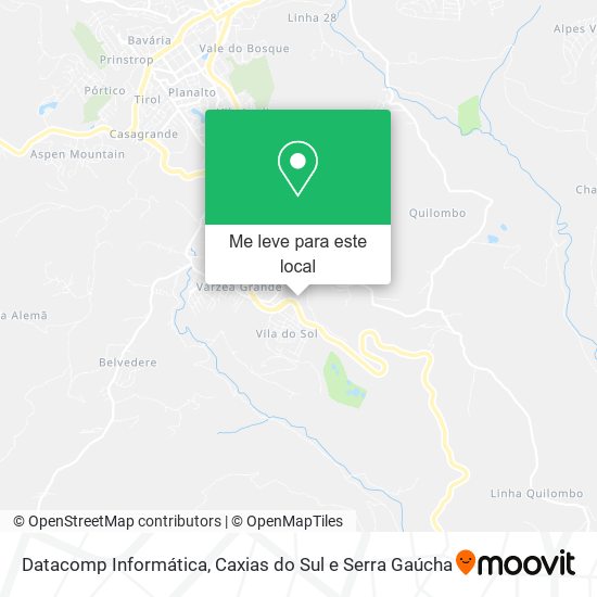 Datacomp Informática mapa
