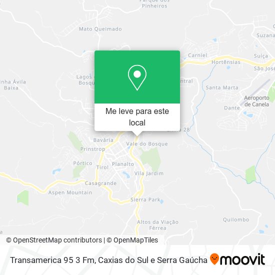 Transamerica 95 3 Fm mapa