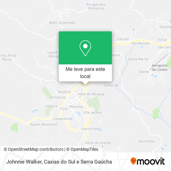 Johnnie Walker mapa