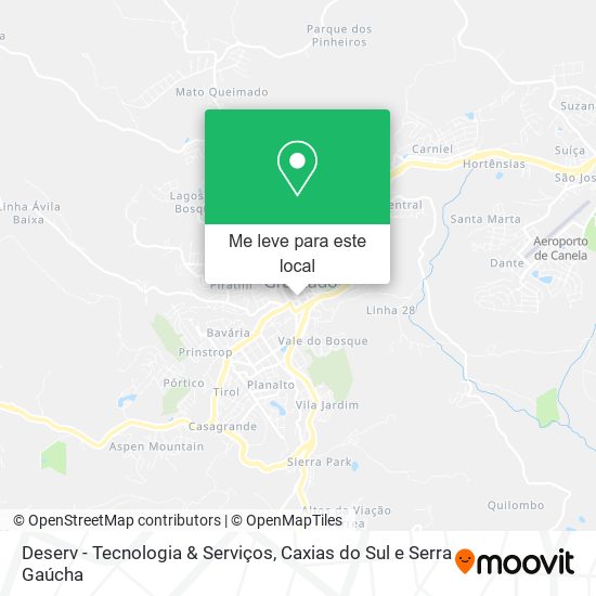 Deserv - Tecnologia & Serviços mapa