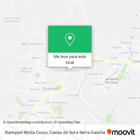 Bannypel Moda Couro mapa