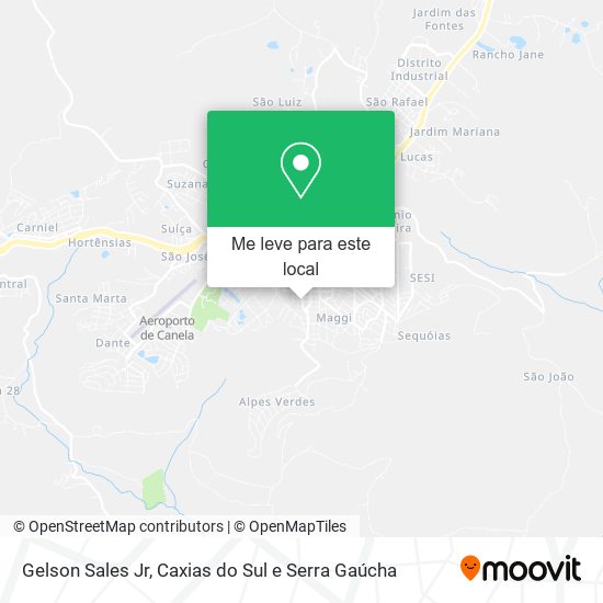 Gelson Sales Jr mapa