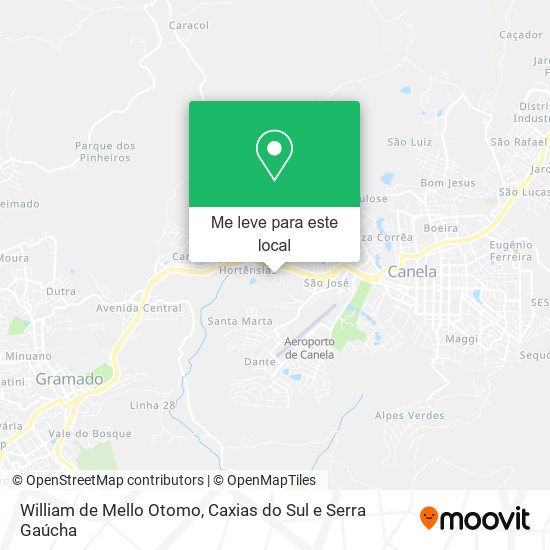 William de Mello Otomo mapa